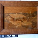 Marquetry by a German prisoner of war in Canada